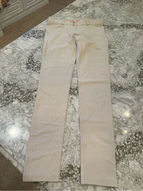 Freddy Women's Cream Straight Leg Jeans